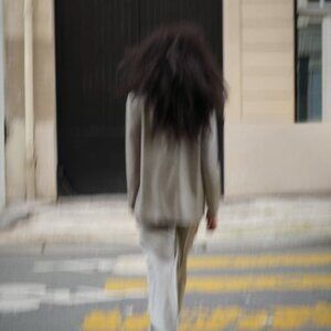 Zara Metallic Suit Set NWT Large